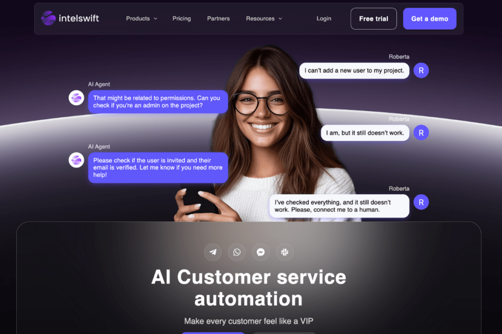 Premier Business Software Directory Names Intelswift as Best Customer Service Software